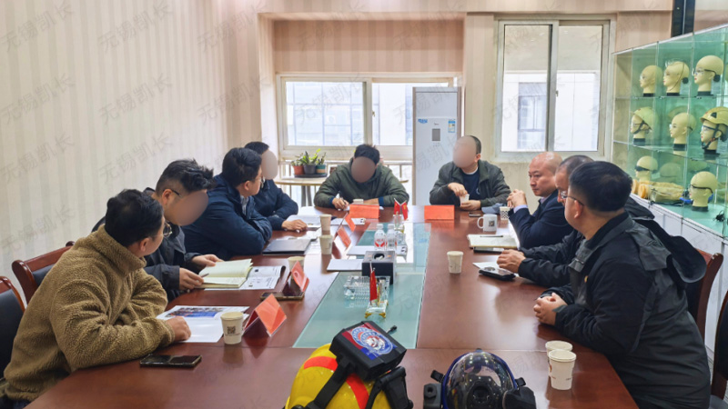 Deepen collaboration, Kai Chang promotes cooperation and docking with various fire and rescue partners